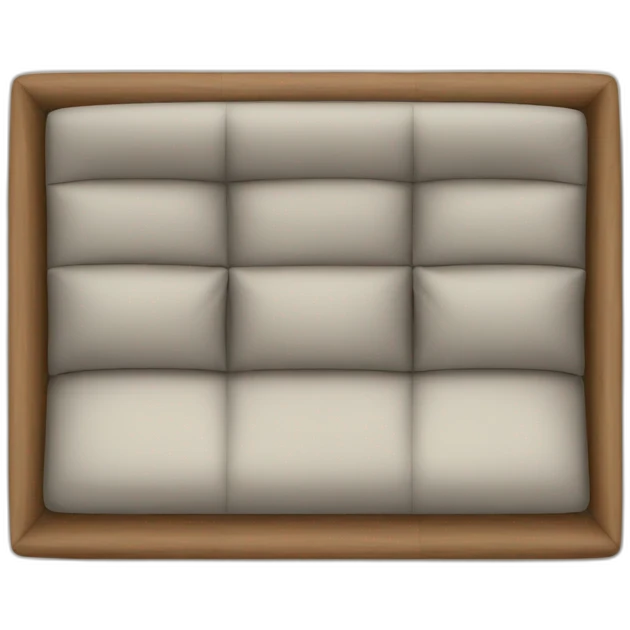 furniture top view emoji