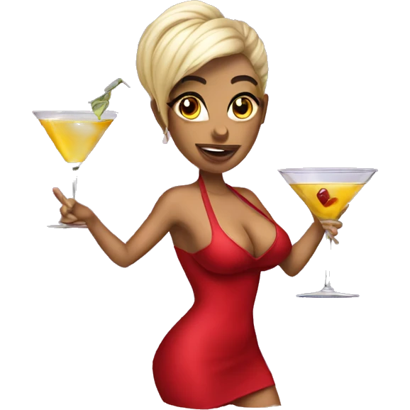 Pornstar martini emoji