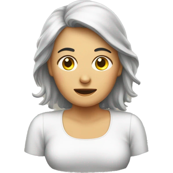 Mutter mit Bauchspeck emoji