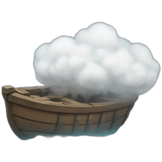 A super fog emoji