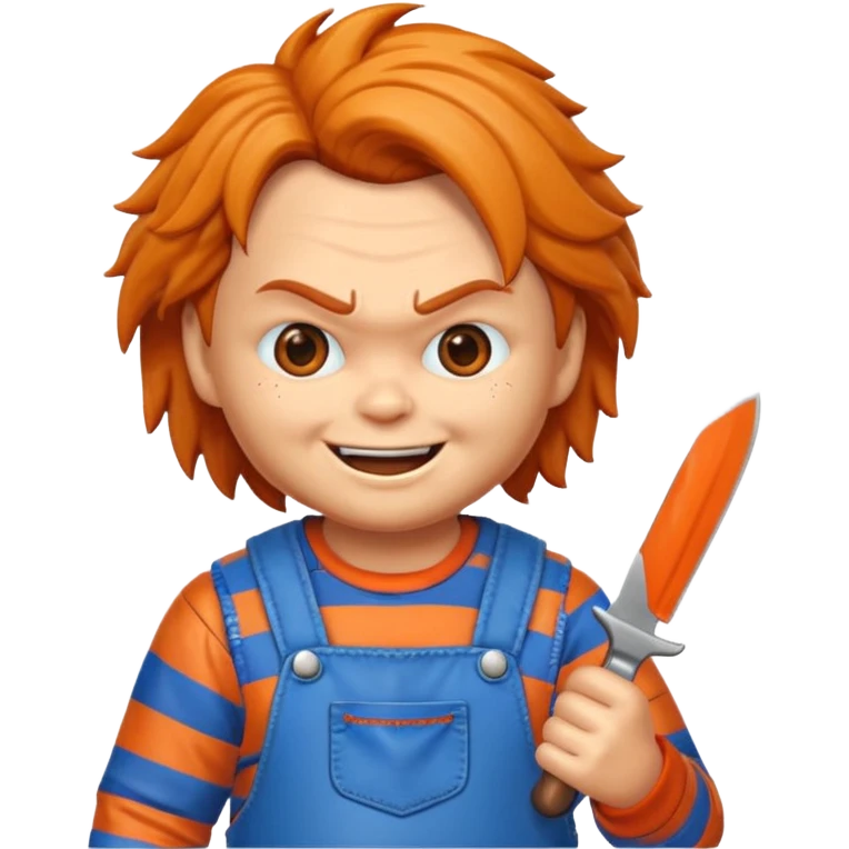 Un emojin de chuky emoji