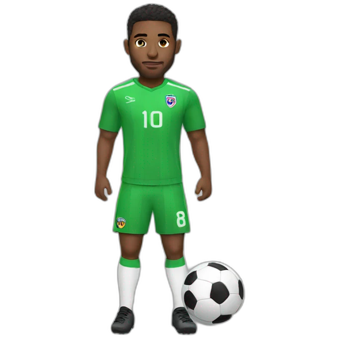 Footballer emoji