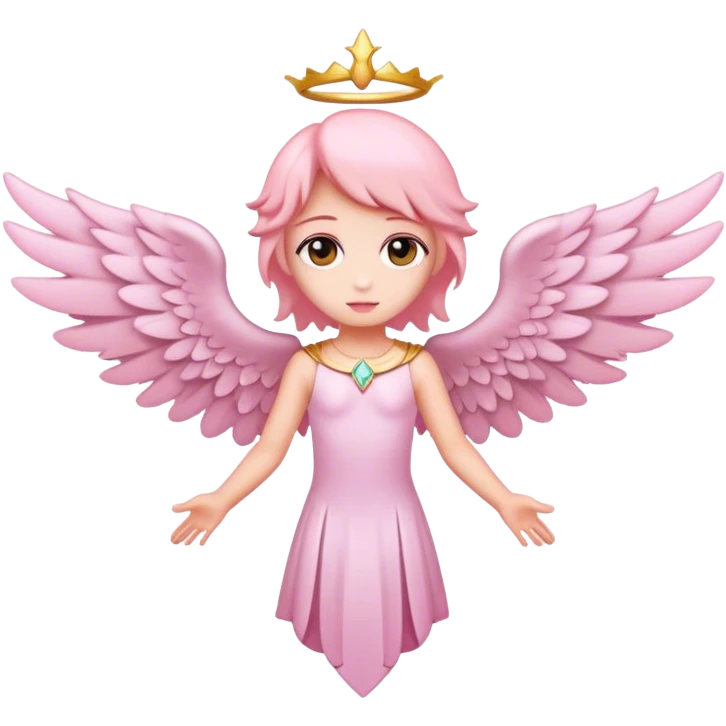 seraphim light pink emoji