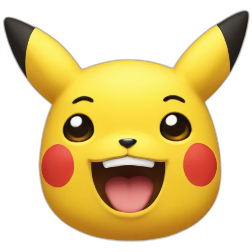 Pickachu emoji