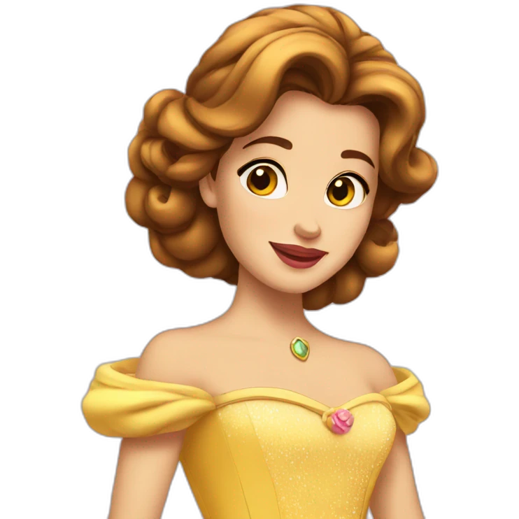 Belle-princess emoji