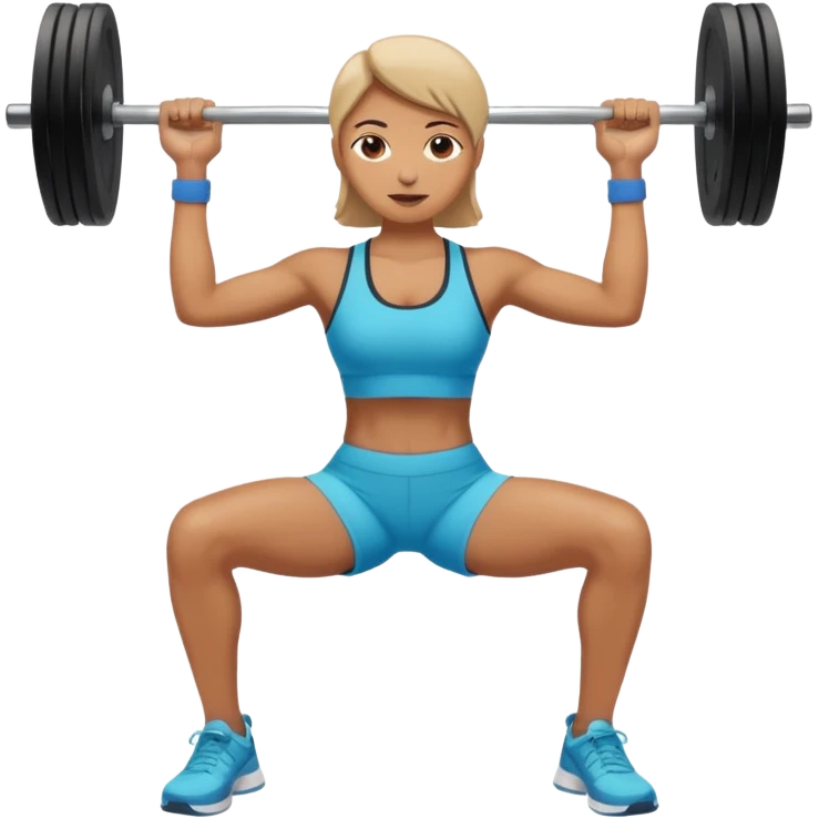 exercise mat with a figure lying and lifting legs emoji