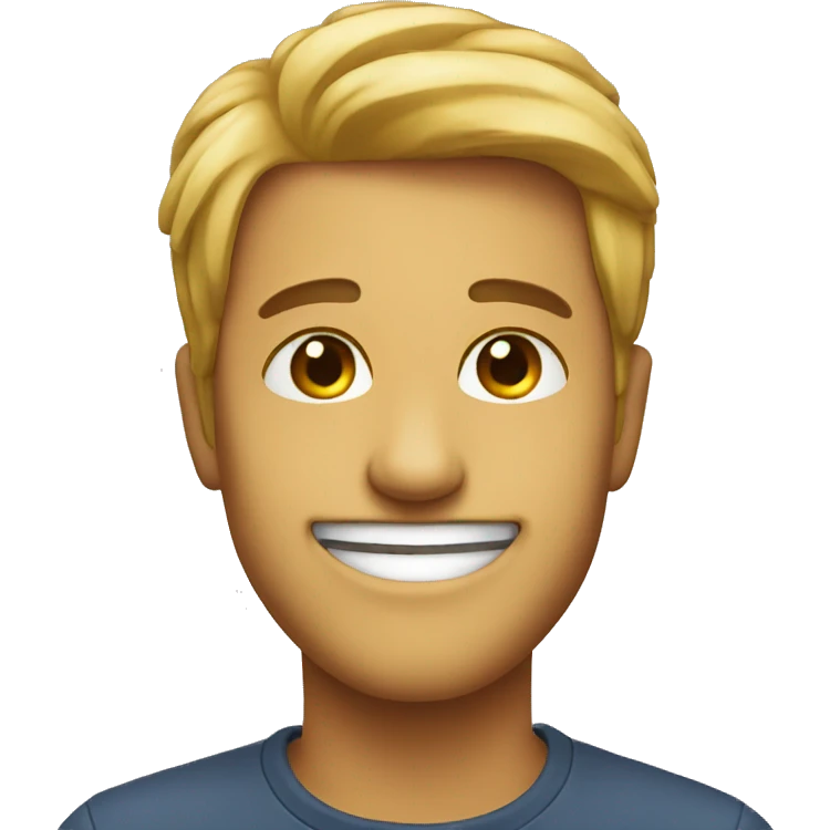 Simple smile emoji