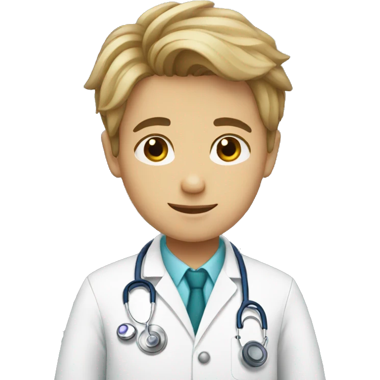 boy doctor emoji