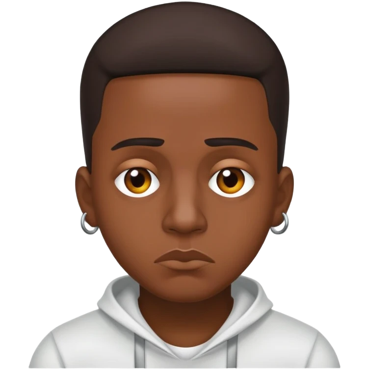 Sad and Stressed Reggaeton Music Singer emoji