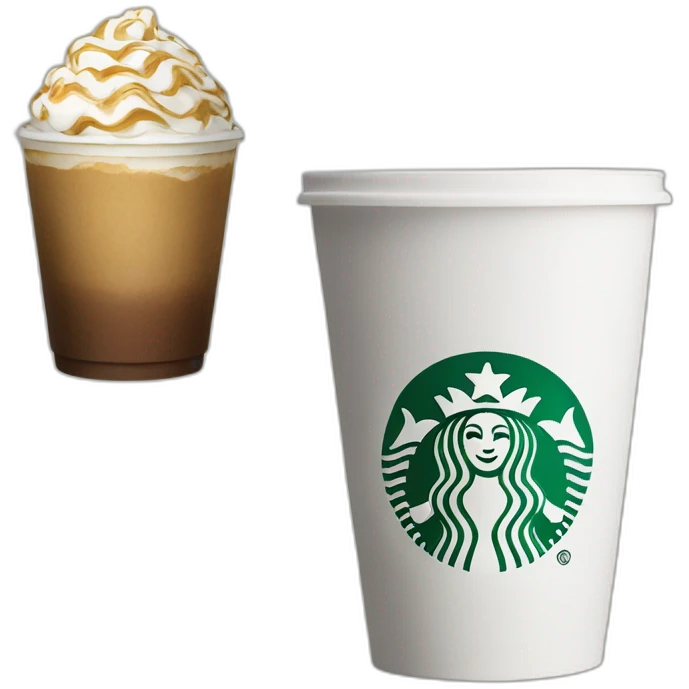 starbucks cup emoji