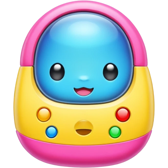 Tamagotchi ios app skeuomorphic emoji
