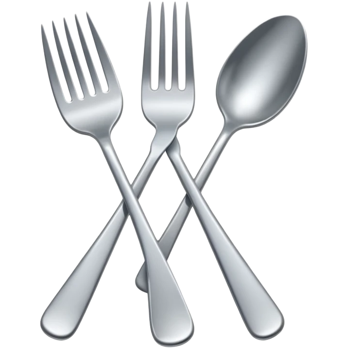 one fork emoji