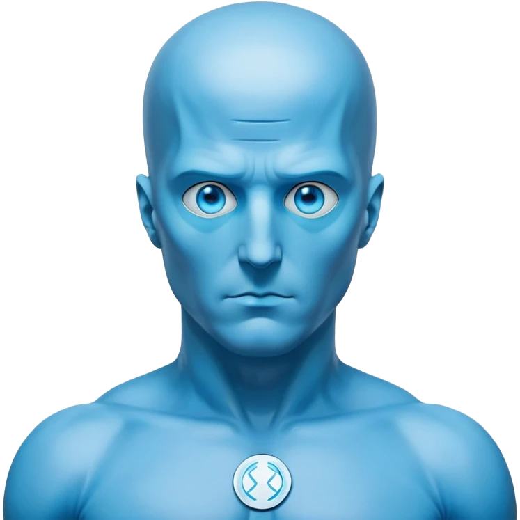 dr. manhattan cool face emoji