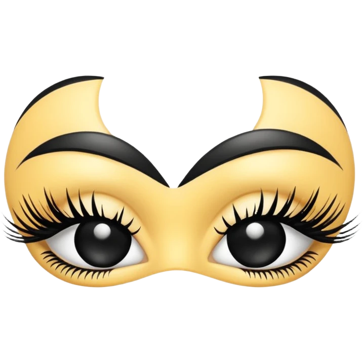 Pestañas  emoji