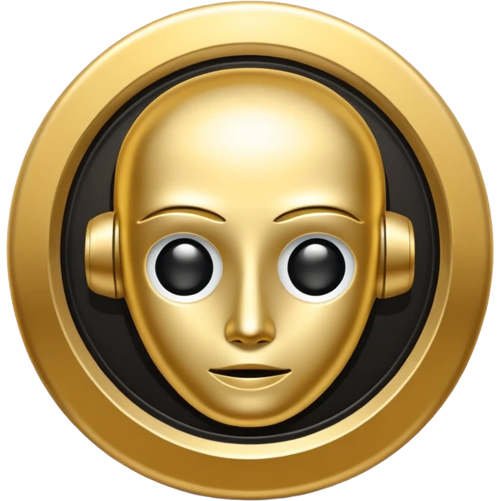 AI logo asking emoji