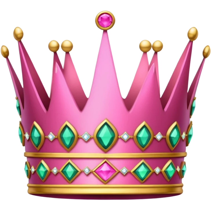 pink crown emoji