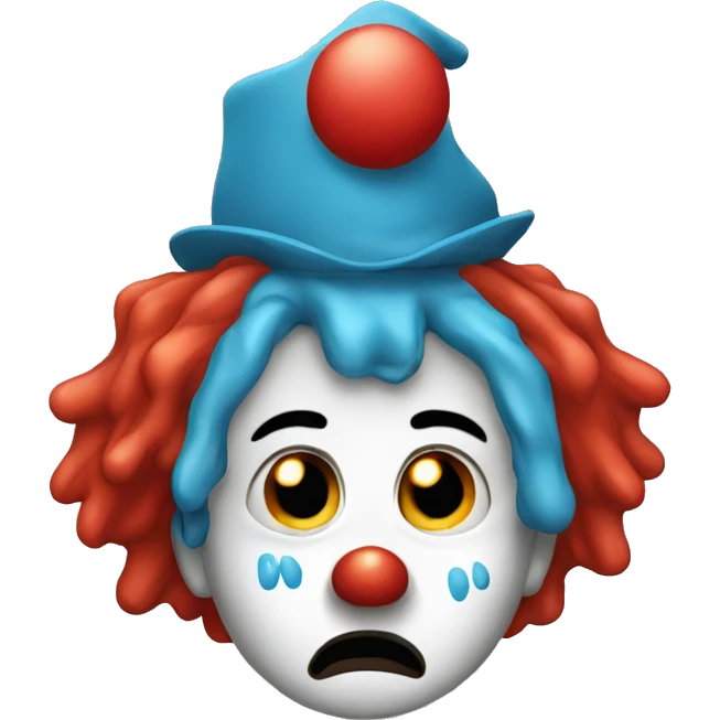 clown cry emoji