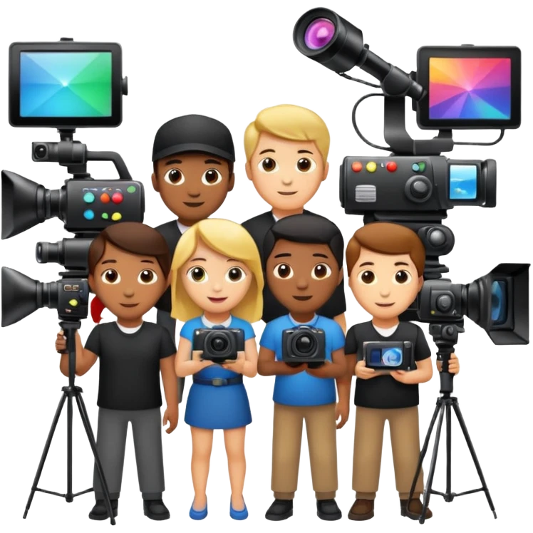 media production create a content emoji
