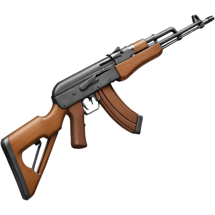 AK-47 Wooden handrail and wooden buttstock emoji