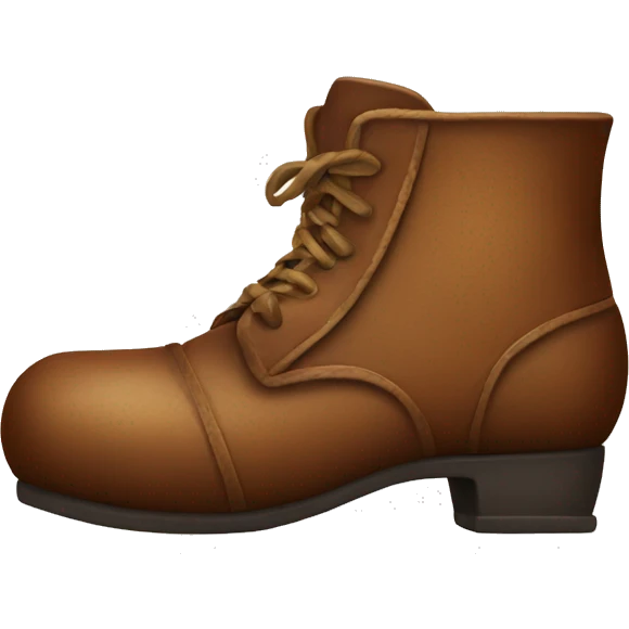 leather foot emoji