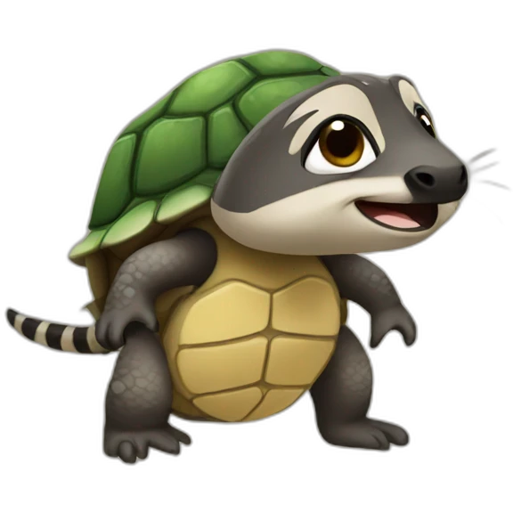 Turtle Racoon emoji