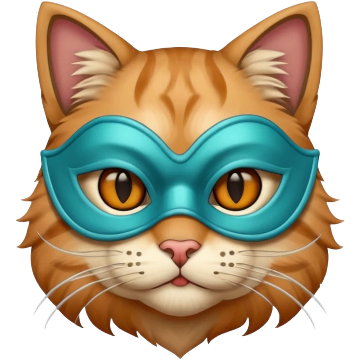 Cat wearing a mask  emoji