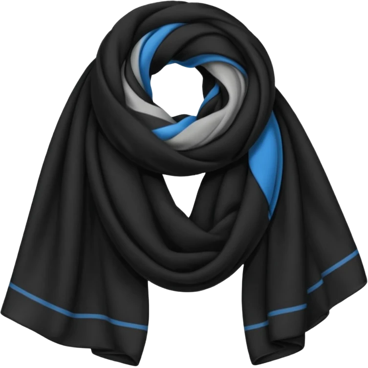 scarf: negra emoji