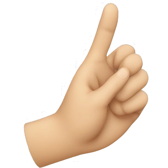 Des mains qui applaudissent pour montrer l'appréciation de la performance. emoji