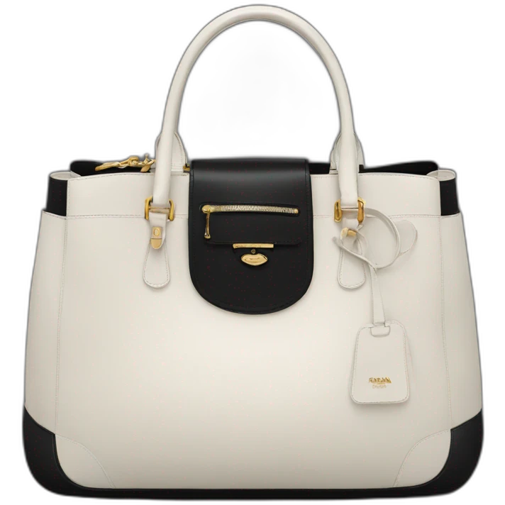 prada bag black emoji
