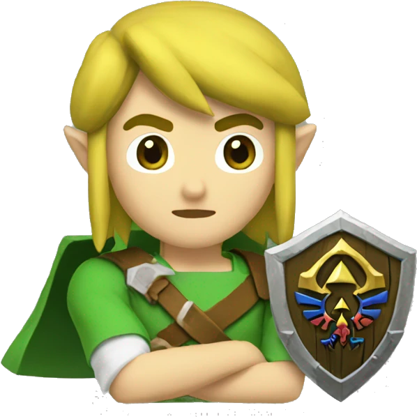 the legend of zelda link emoji