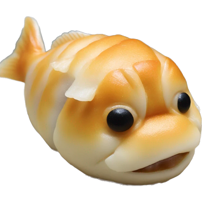 fish-shaped bun (korean street food) emoji