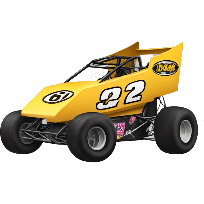 Sprint car emoji
