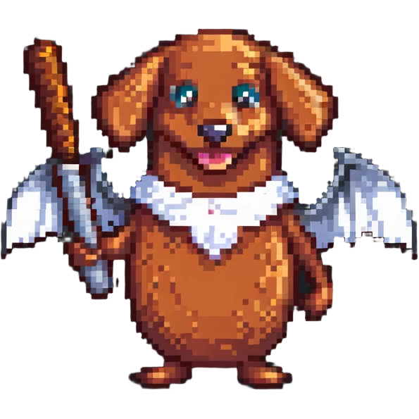 smiling sausage holding a bat emoji