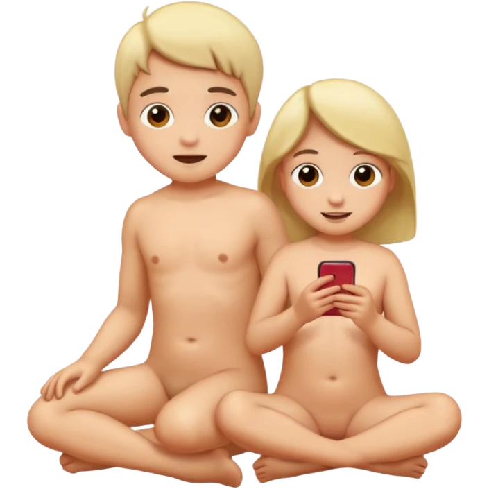 Nude kids emoji