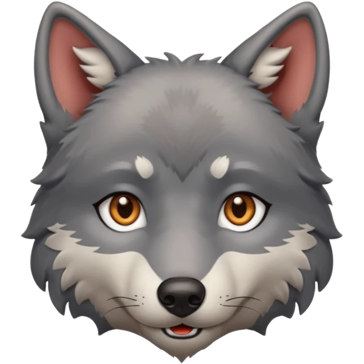 • Wolf 2 – Loving heart emoji