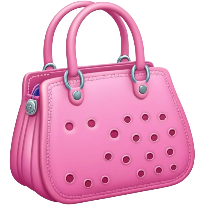 crocs purse emoji