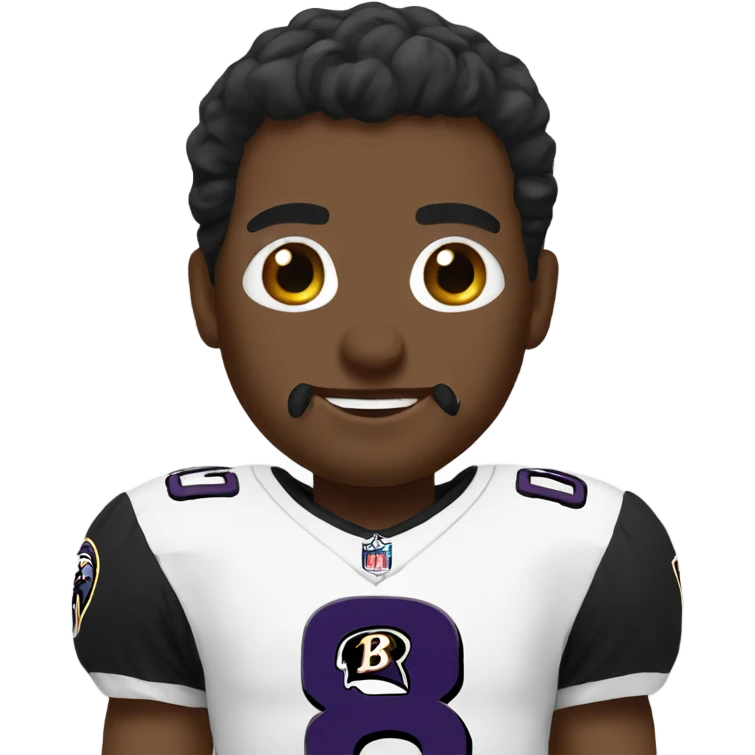Baltimore Raven #8 emoji