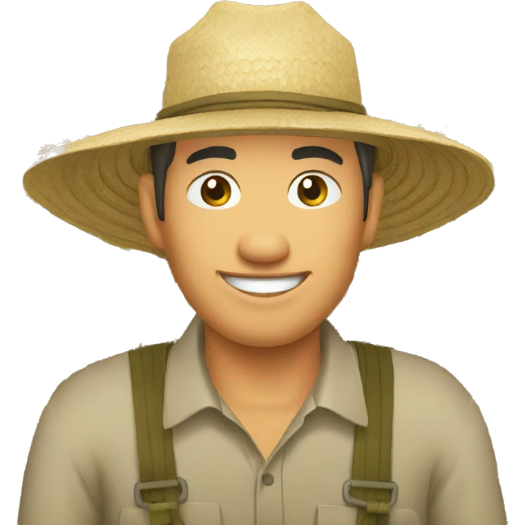 Rice farmer emoji