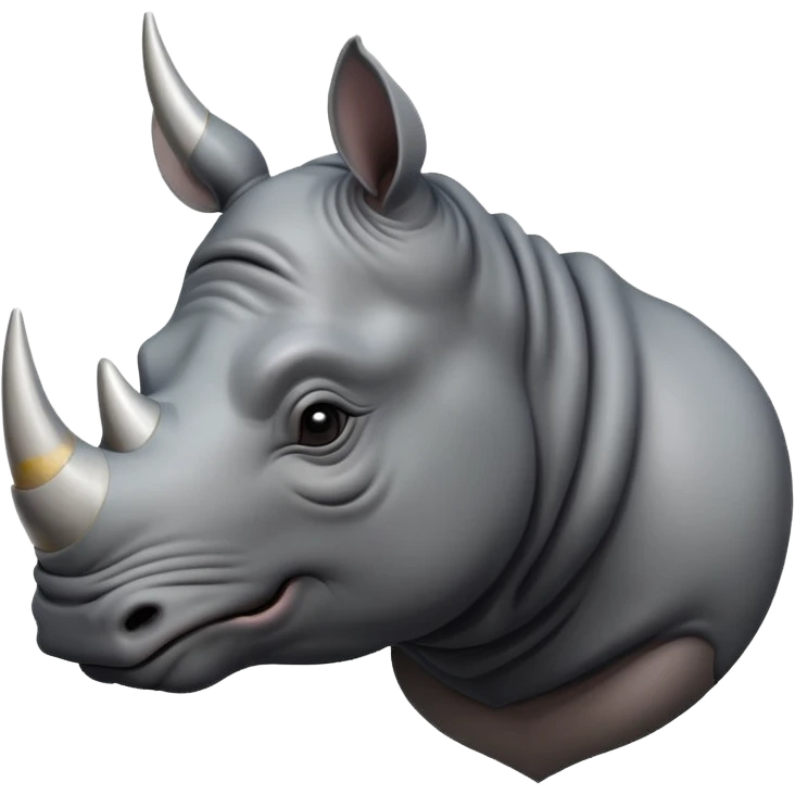 rhino with one horn emoji