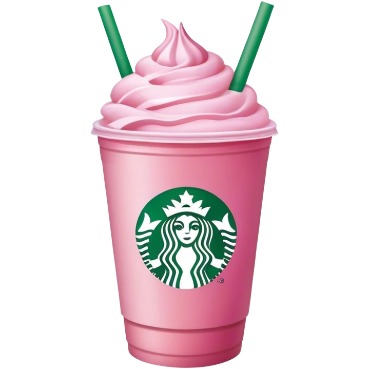 starbucks pink drink emoji