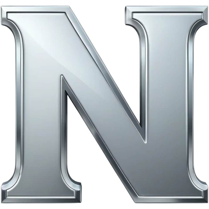 letter "N" emoji