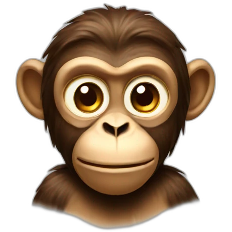 cool monkey emoji