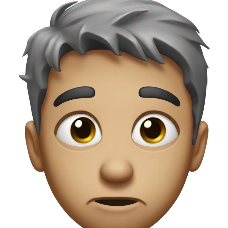 GRAY spiderman crying emoji