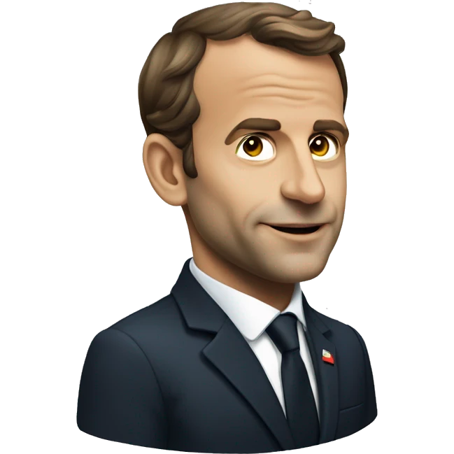 Emanuel Macron  emoji