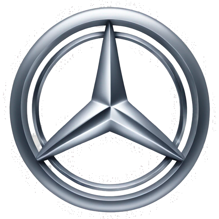 Mercedes benz logo emoji