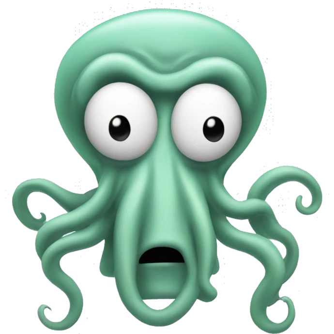 squidward tentacles emoji