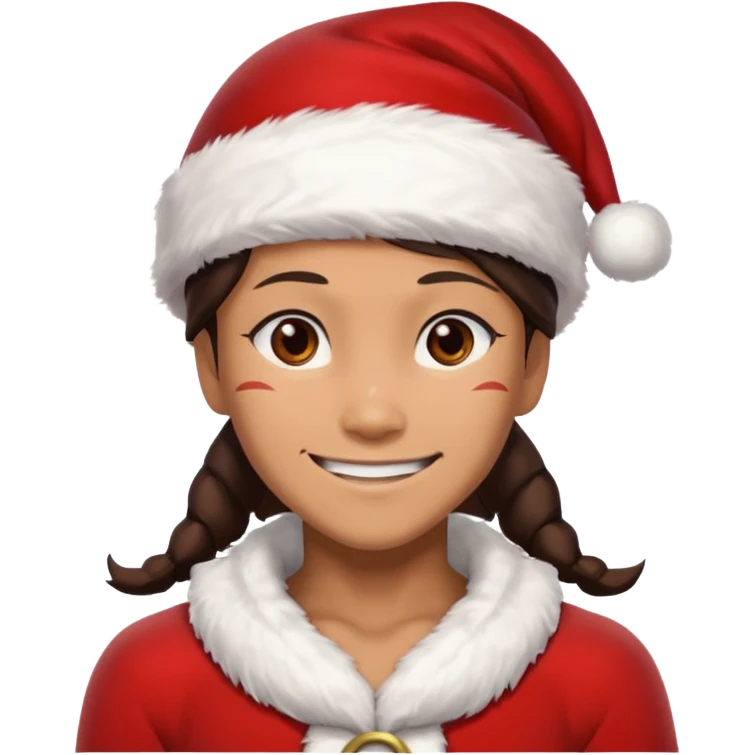 Korra santa emoji