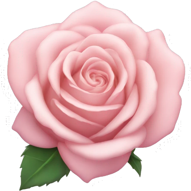 Pastel pink Rose  emoji