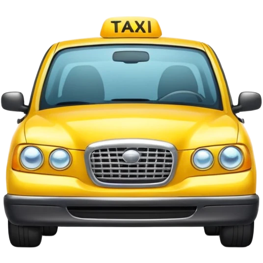 taxi car emoji