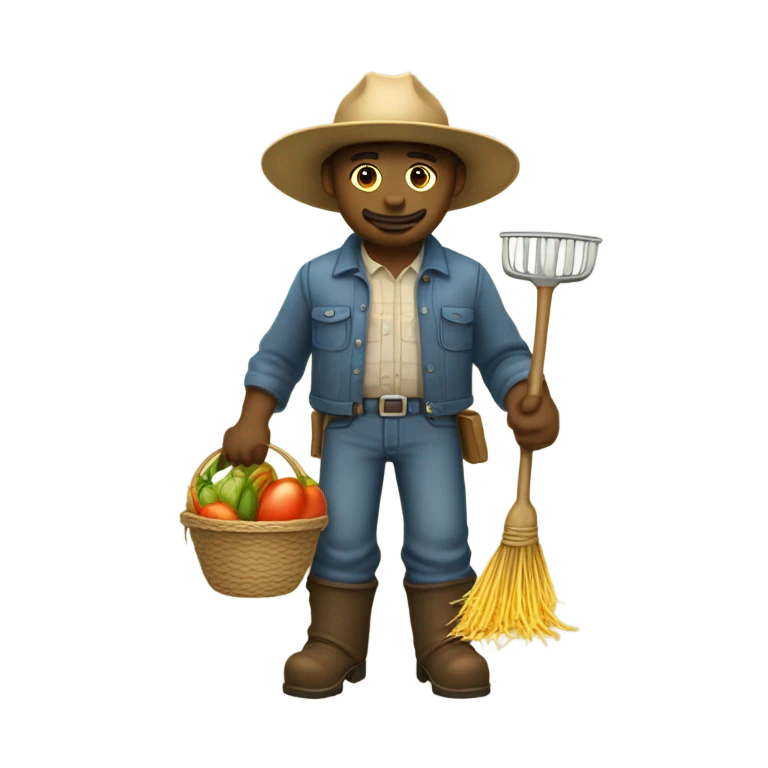 Farmer emoji